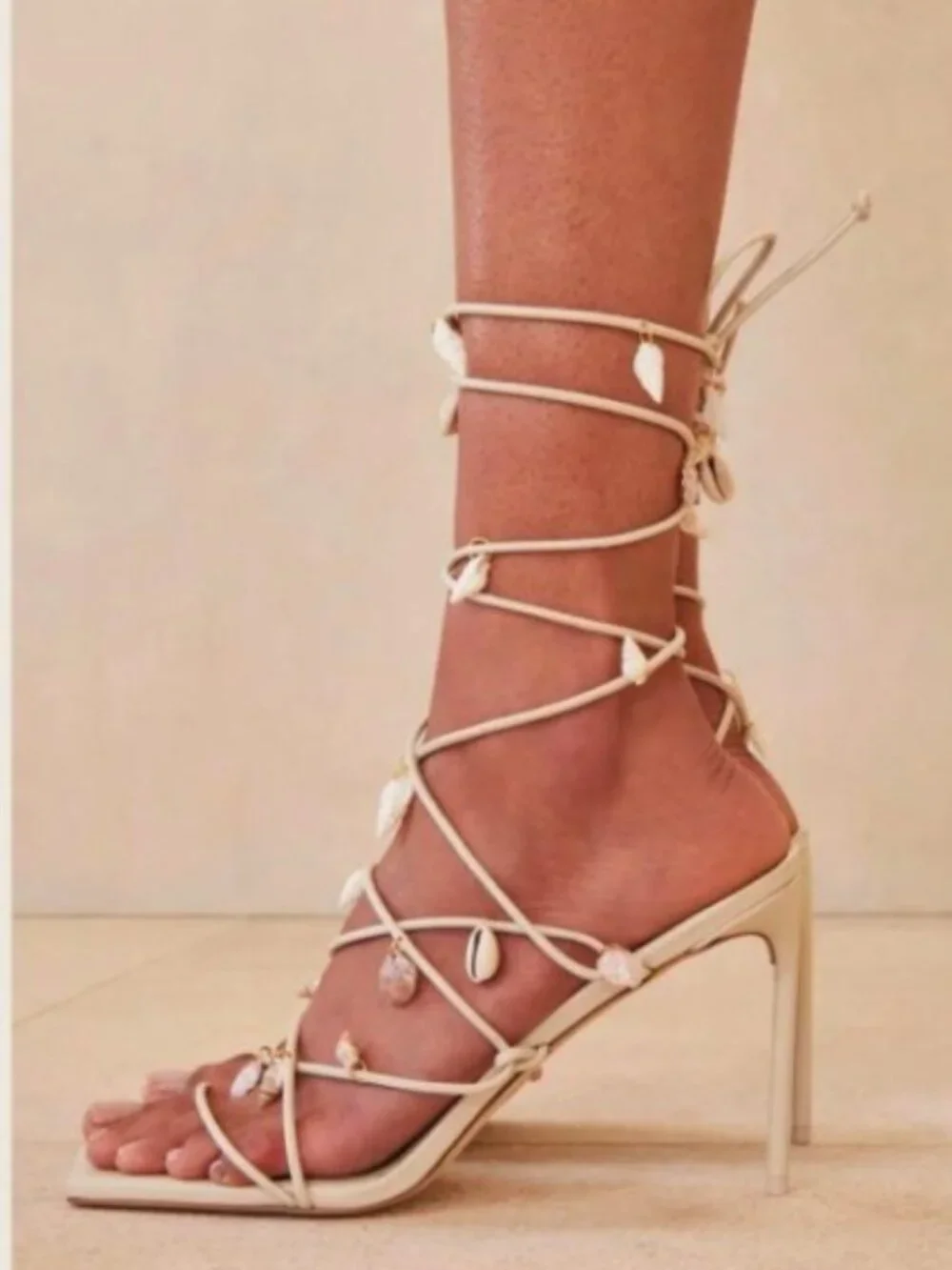 Cult Gaia Lazar Seashell Sandals - 38